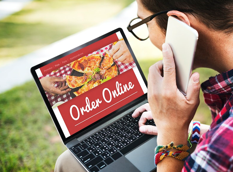 ordering pizza